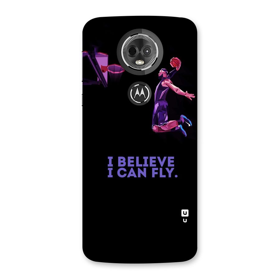 Believe And Fly Back Case for Moto E5 Plus