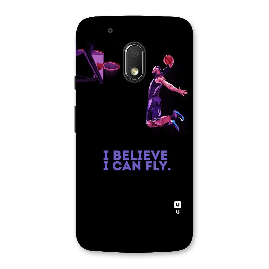 Believe And Fly Back Case for Moto G4 Play
