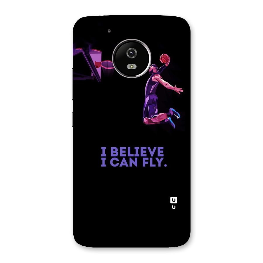 Believe And Fly Back Case for Moto G5