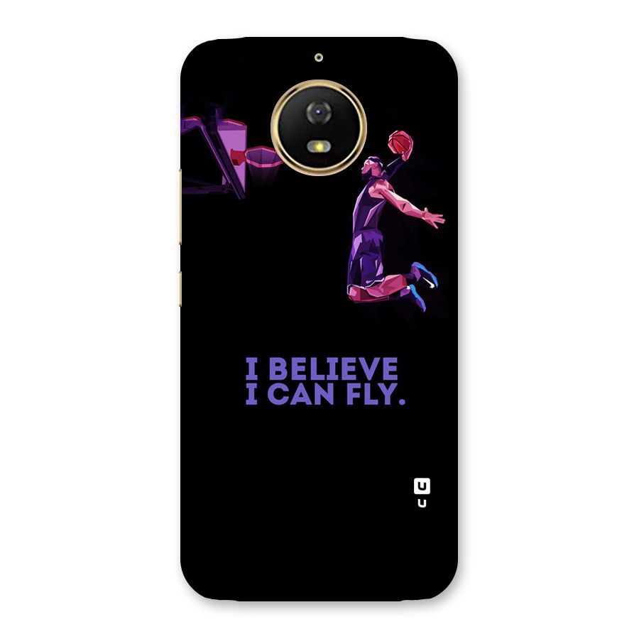 Believe And Fly Back Case for Moto G5s