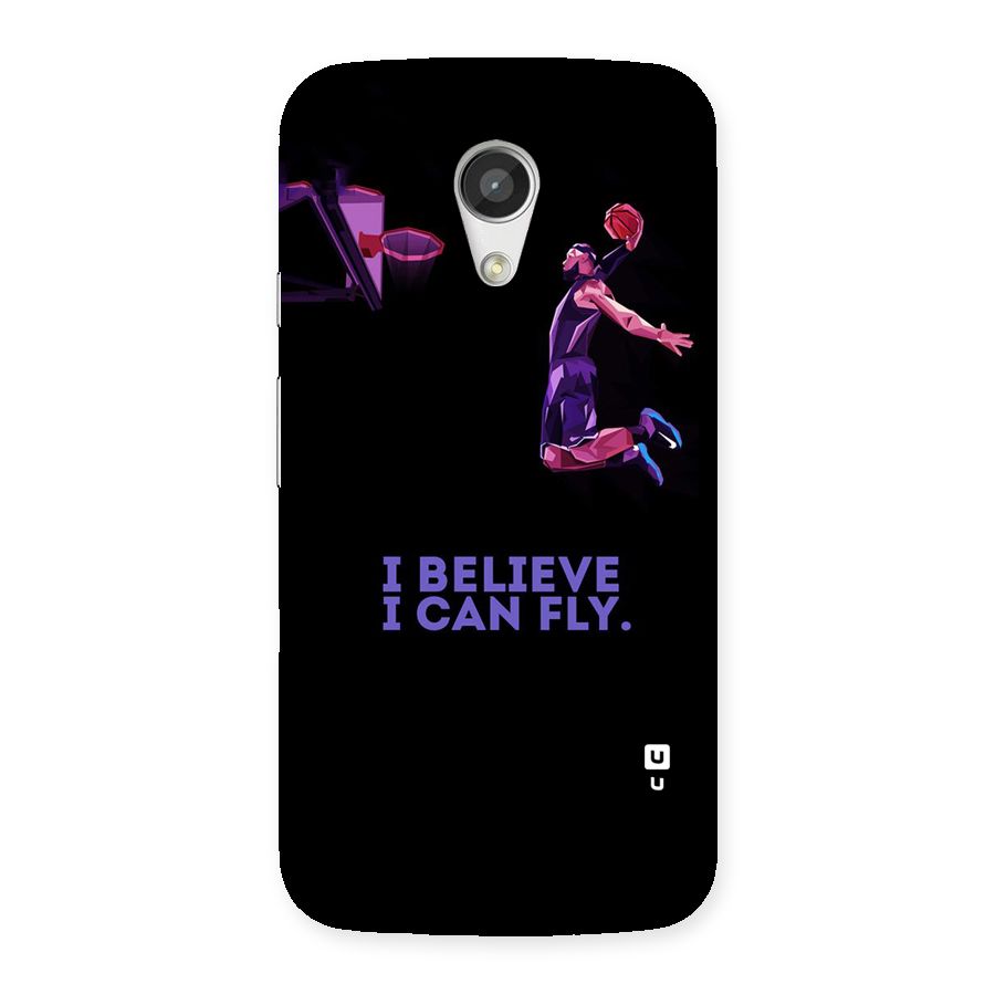 Believe And Fly Back Case for Moto G 2nd Gen