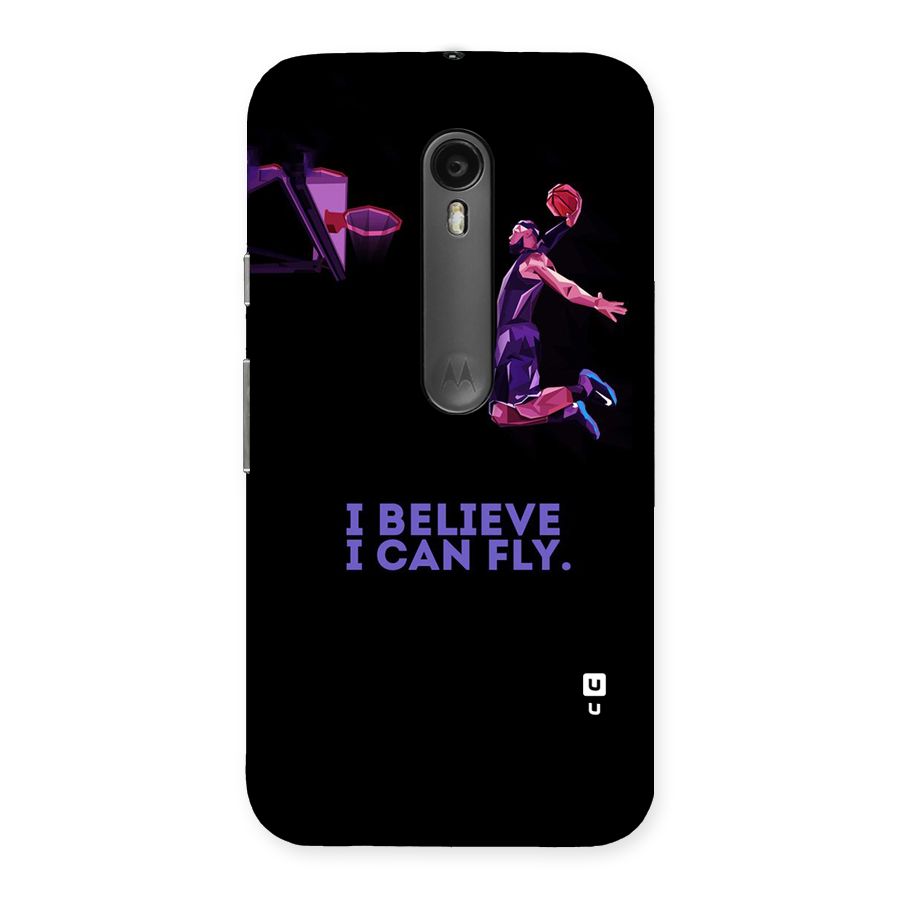 Believe And Fly Back Case for Moto G Turbo