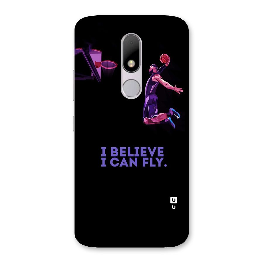 Believe And Fly Back Case for Moto M