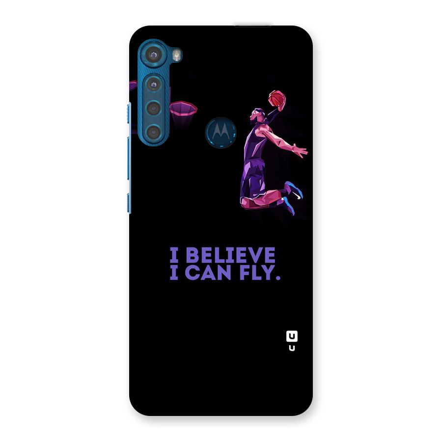 Believe And Fly Back Case for Motorola One Fusion Plus