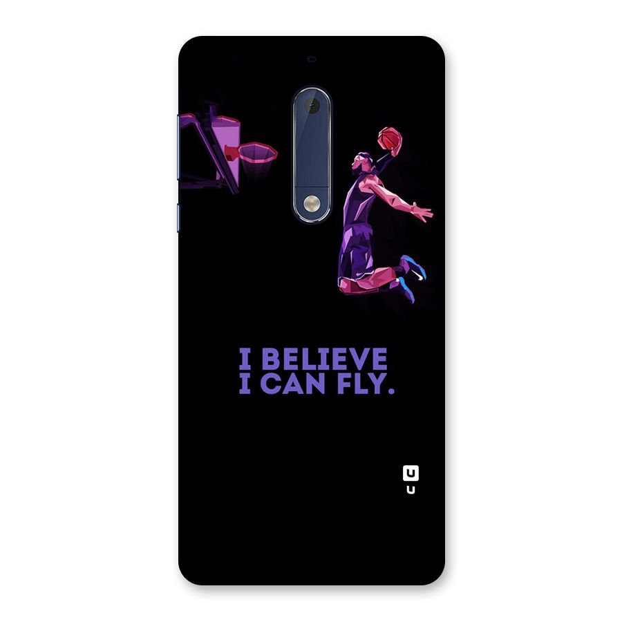 Believe And Fly Back Case for Nokia 5