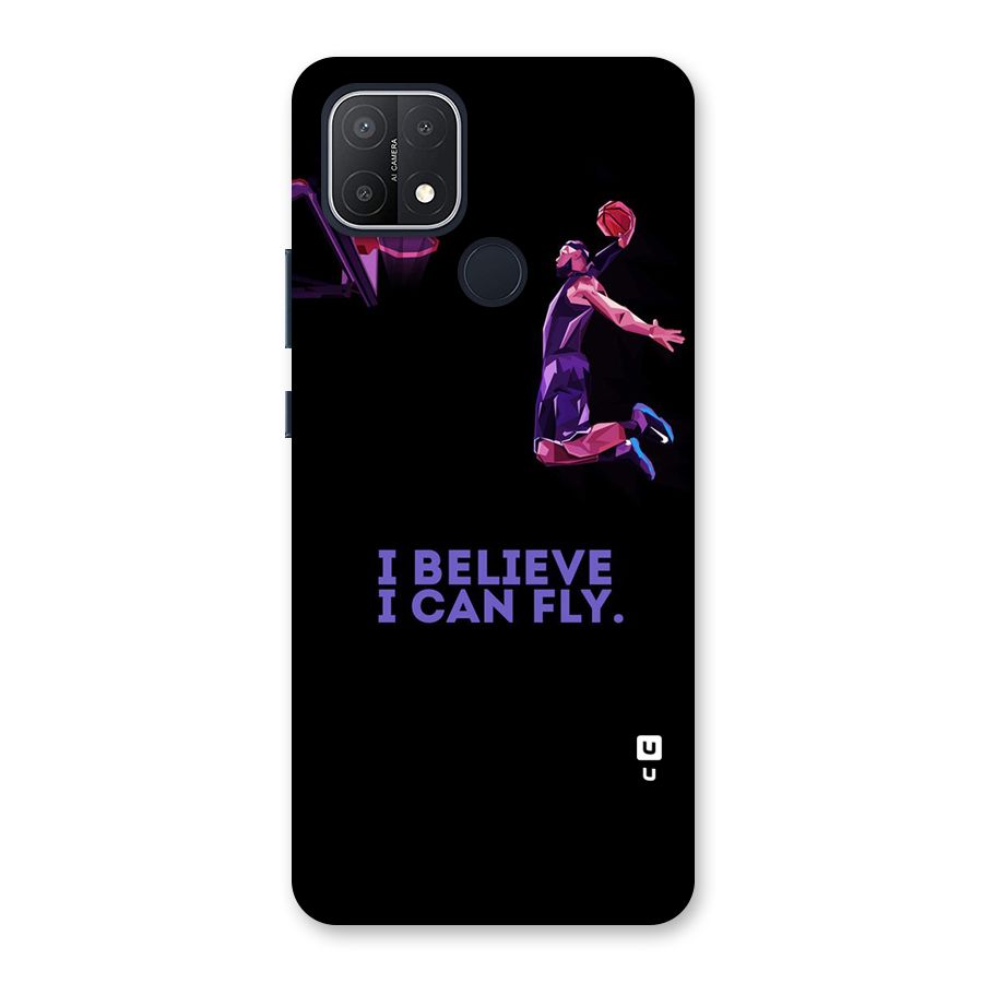 Believe And Fly Back Case for Oppo A15
