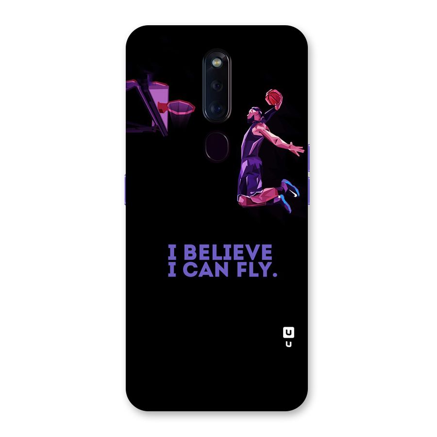 Believe And Fly Back Case for Oppo F11 Pro