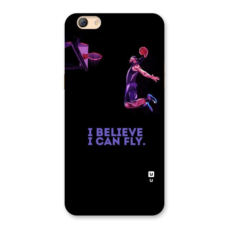 Believe And Fly Back Case for Oppo F3 Plus