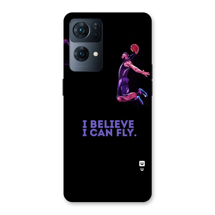 Believe And Fly Back Case for Oppo Reno7 Pro 5G