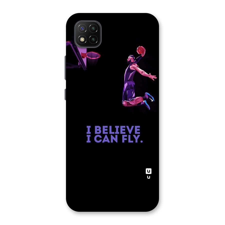 Believe And Fly Back Case for Poco C3