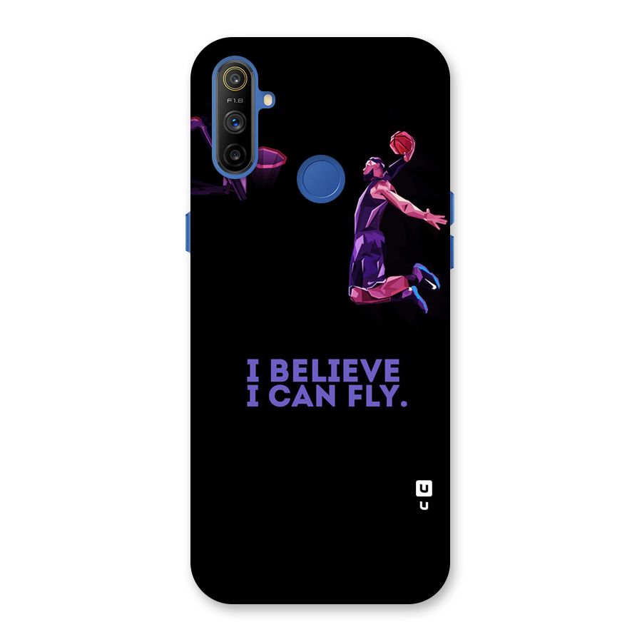 Believe And Fly Back Case for Realme Narzo 10A