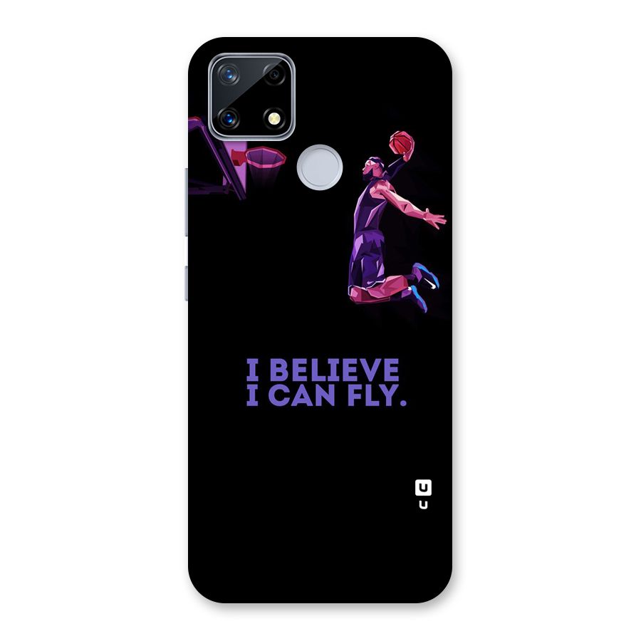 Believe And Fly Back Case for Realme Narzo 20