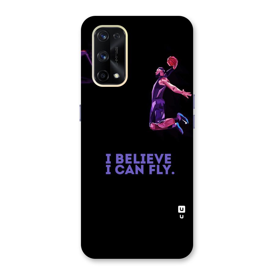 Believe And Fly Glass Back Case for Realme X7 Pro