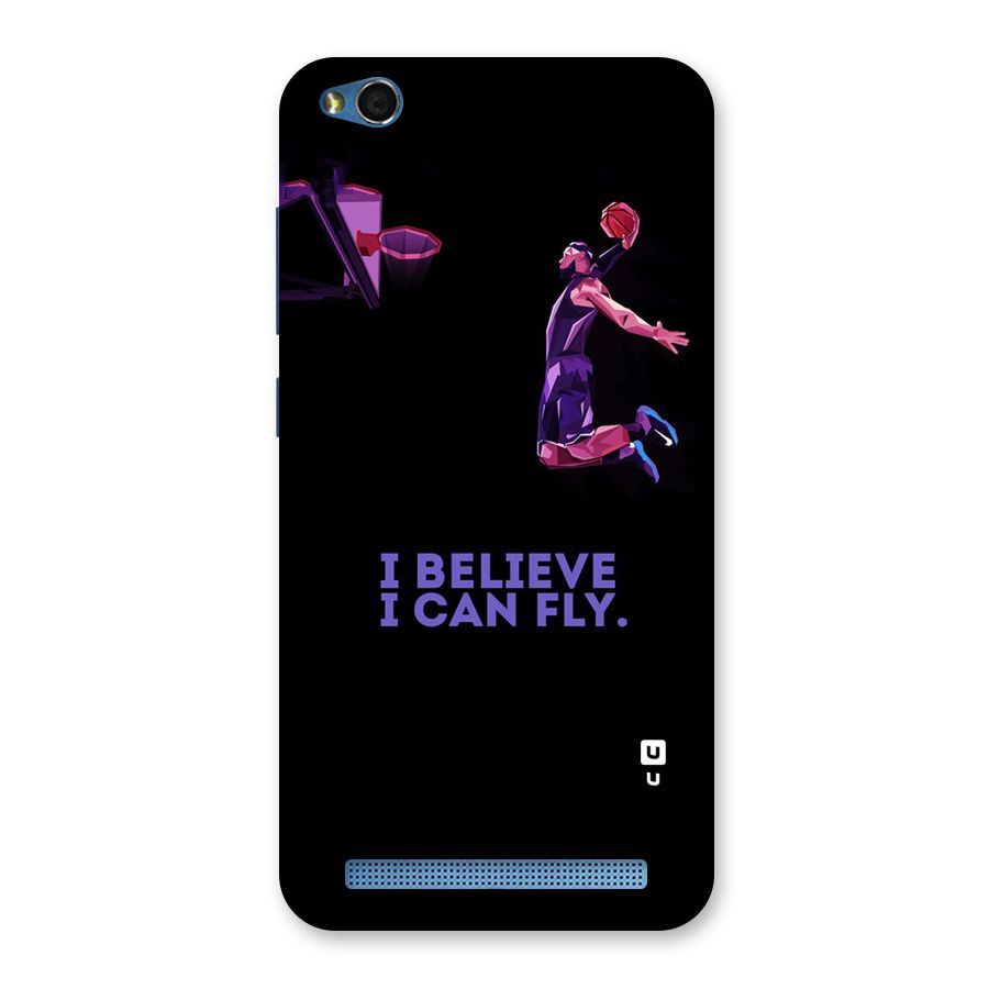 Believe And Fly Back Case for Redmi 5A