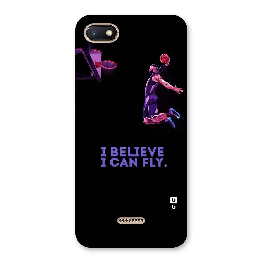 Believe And Fly Back Case for Redmi 6A