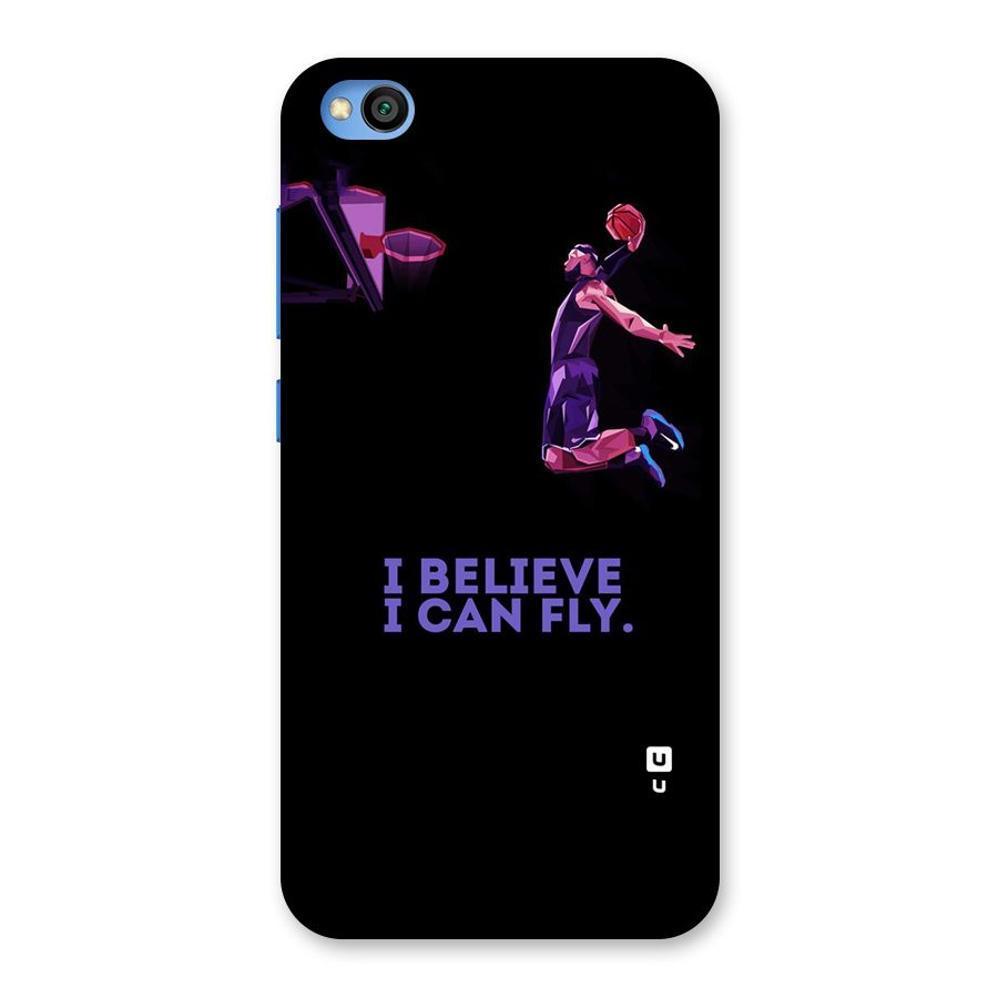 Believe And Fly Back Case for Redmi Go