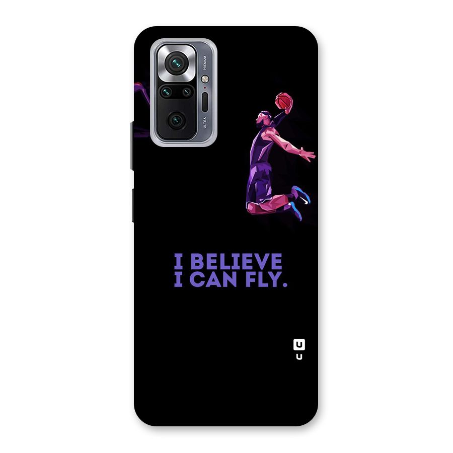 Believe And Fly Back Case for Redmi Note 10 Pro Max
