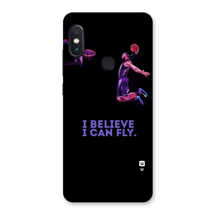 Believe And Fly Back Case for Redmi Note 5 Pro