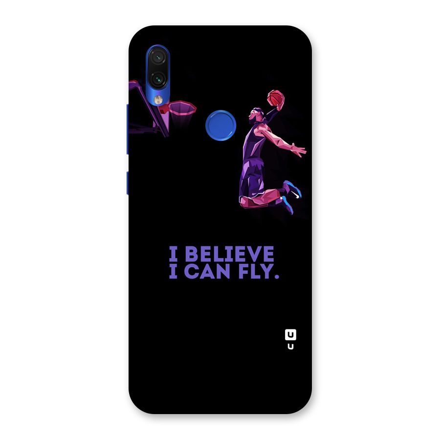 Believe And Fly Back Case for Redmi Note 7S