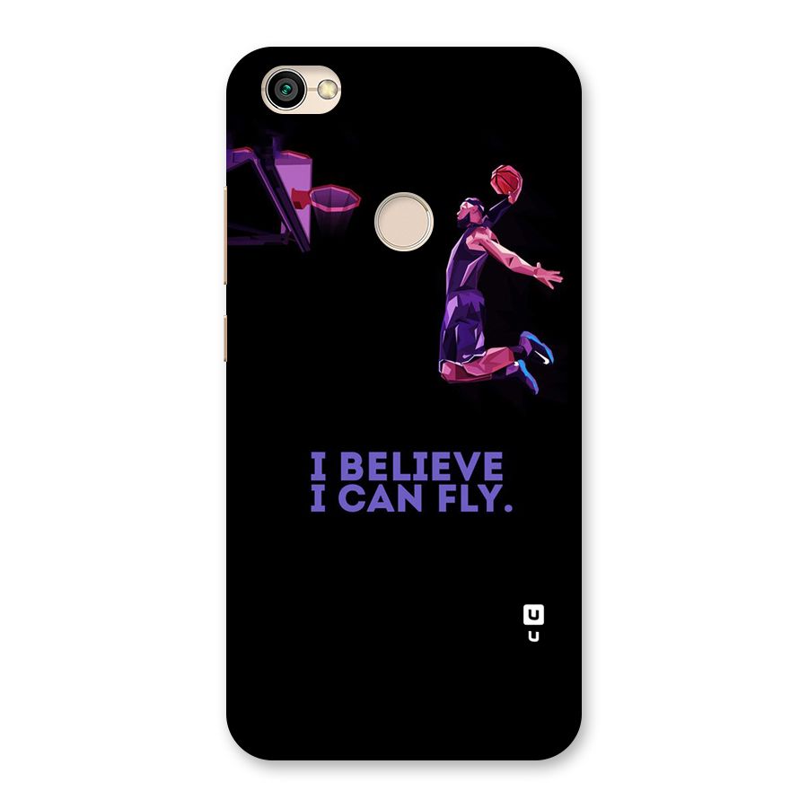 Believe And Fly Back Case for Redmi Y1 2017