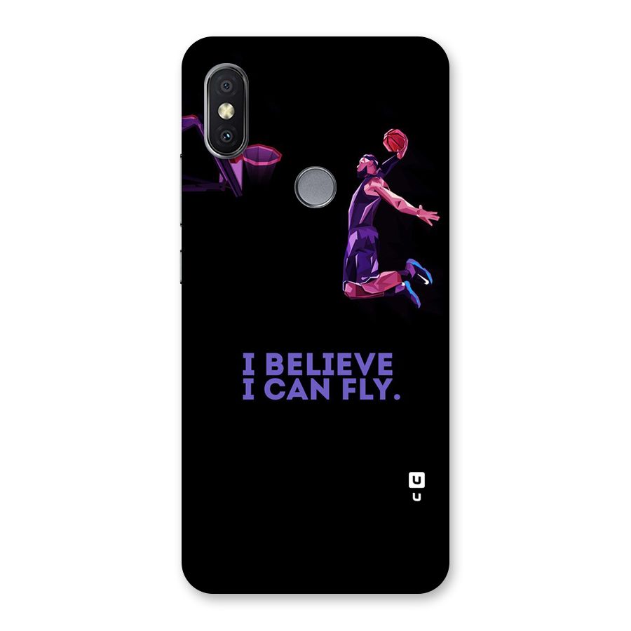 Believe And Fly Back Case for Redmi Y2