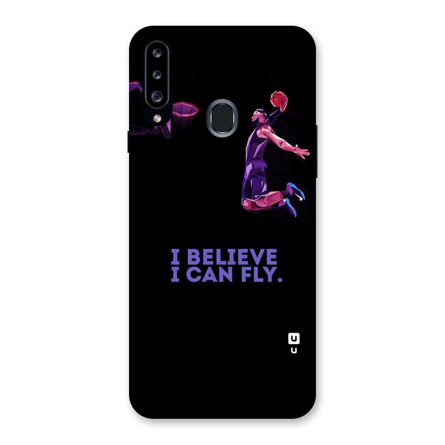 Believe And Fly Back Case for Samsung Galaxy A20s