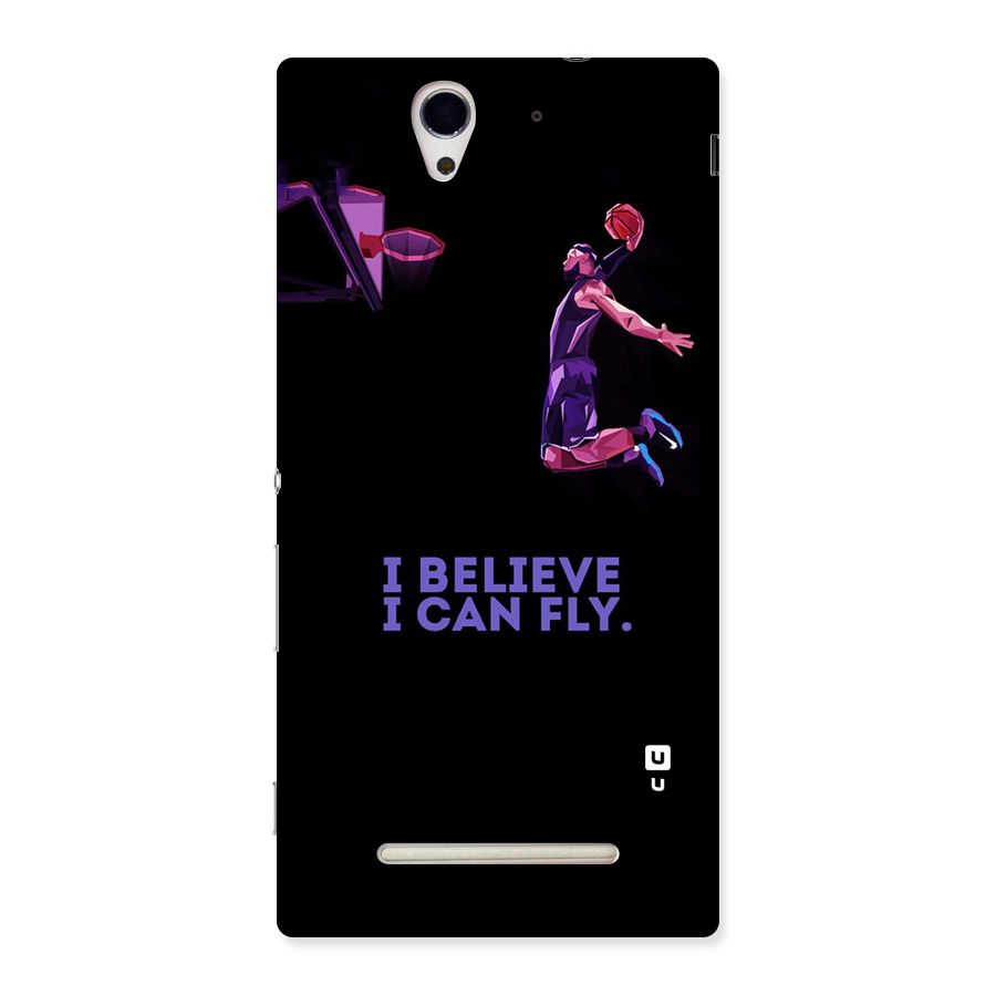 Believe And Fly Back Case for Sony Xperia C3