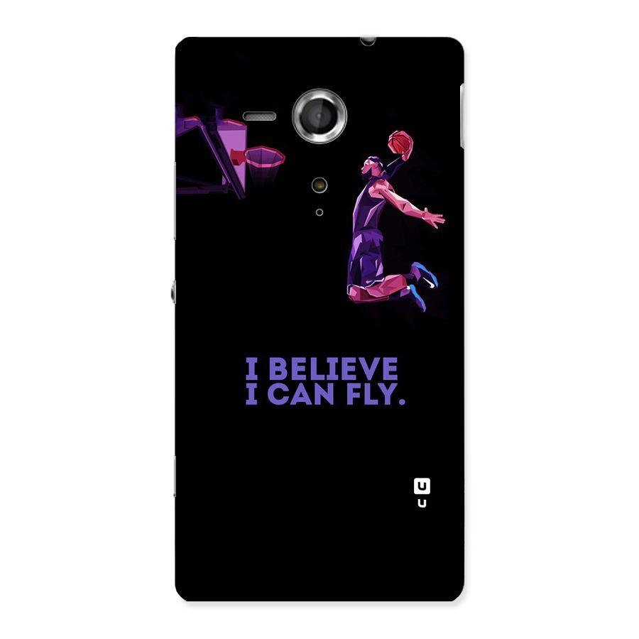 Believe And Fly Back Case for Sony Xperia SP