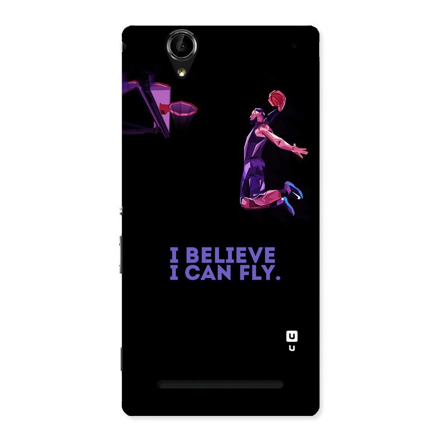 Believe And Fly Back Case for Sony Xperia T2