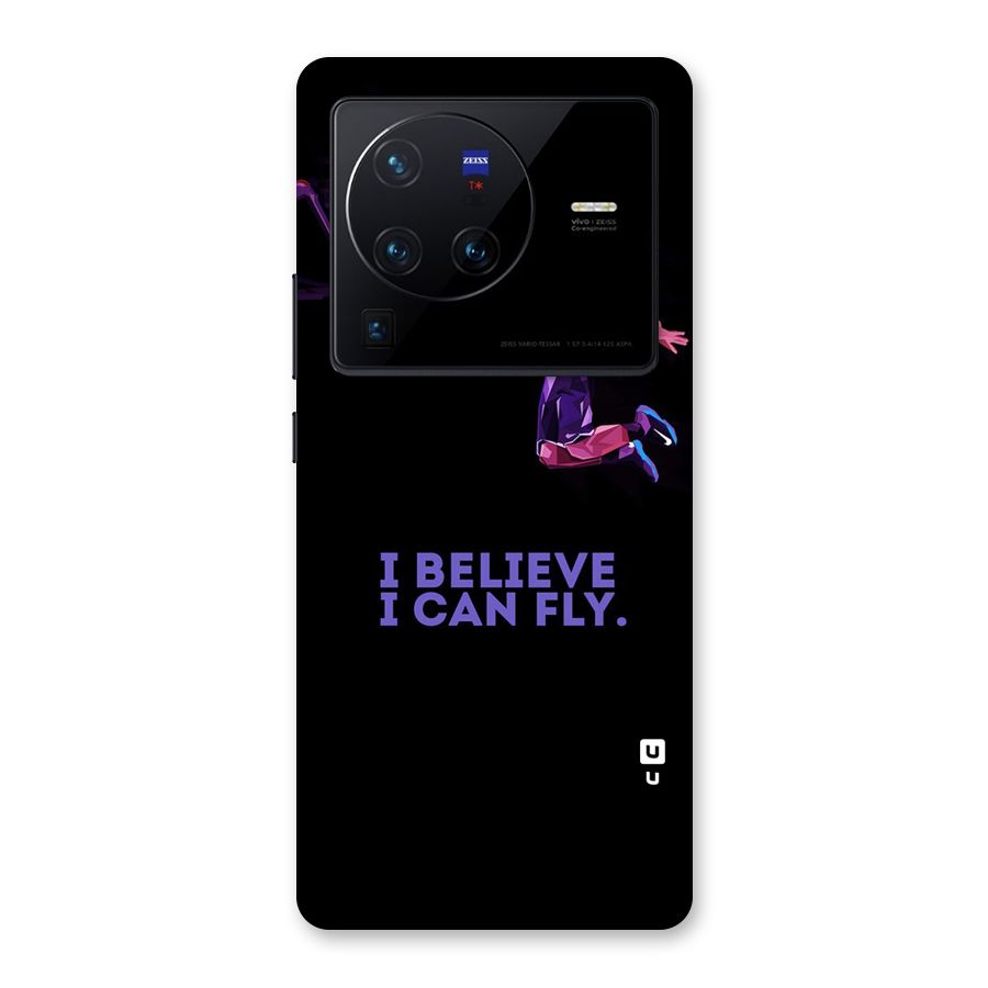 Believe And Fly Back Case for Vivo X80 Pro