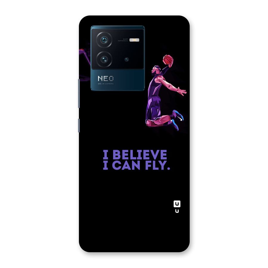 Believe And Fly Back Case for Vivo iQOO Neo 6 5G