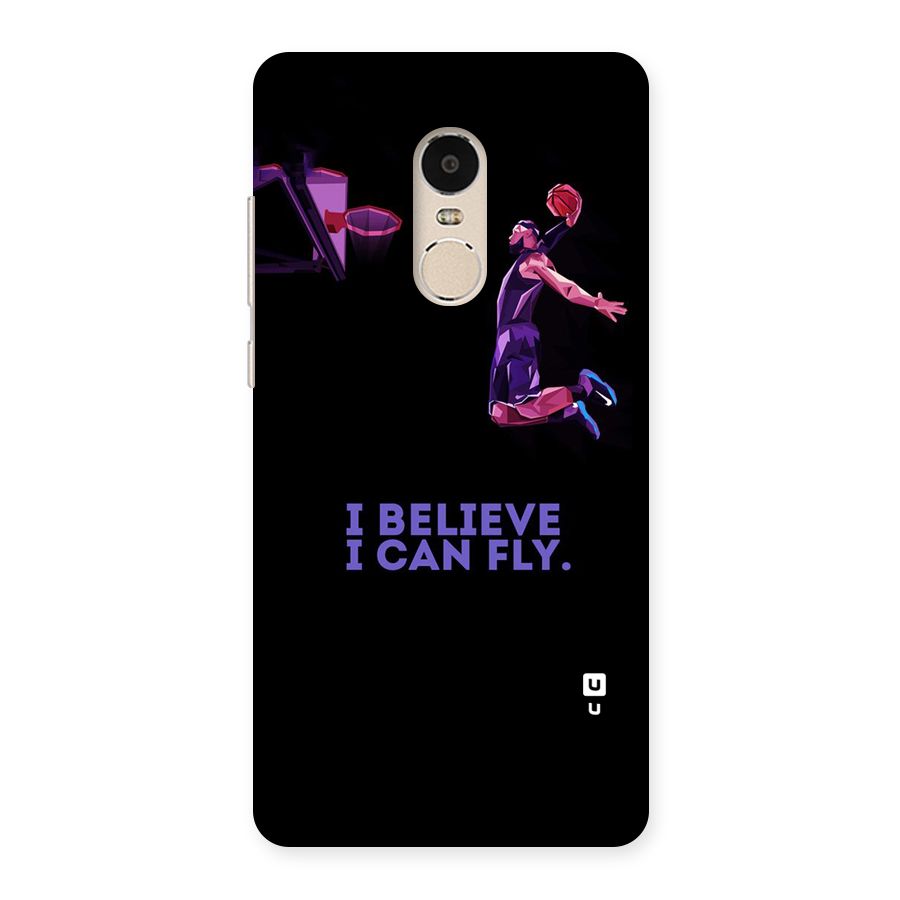 Believe And Fly Back Case for Xiaomi Redmi Note 4