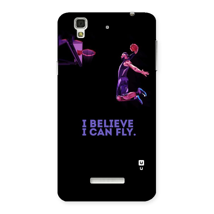 Believe And Fly Back Case for YU Yureka Plus