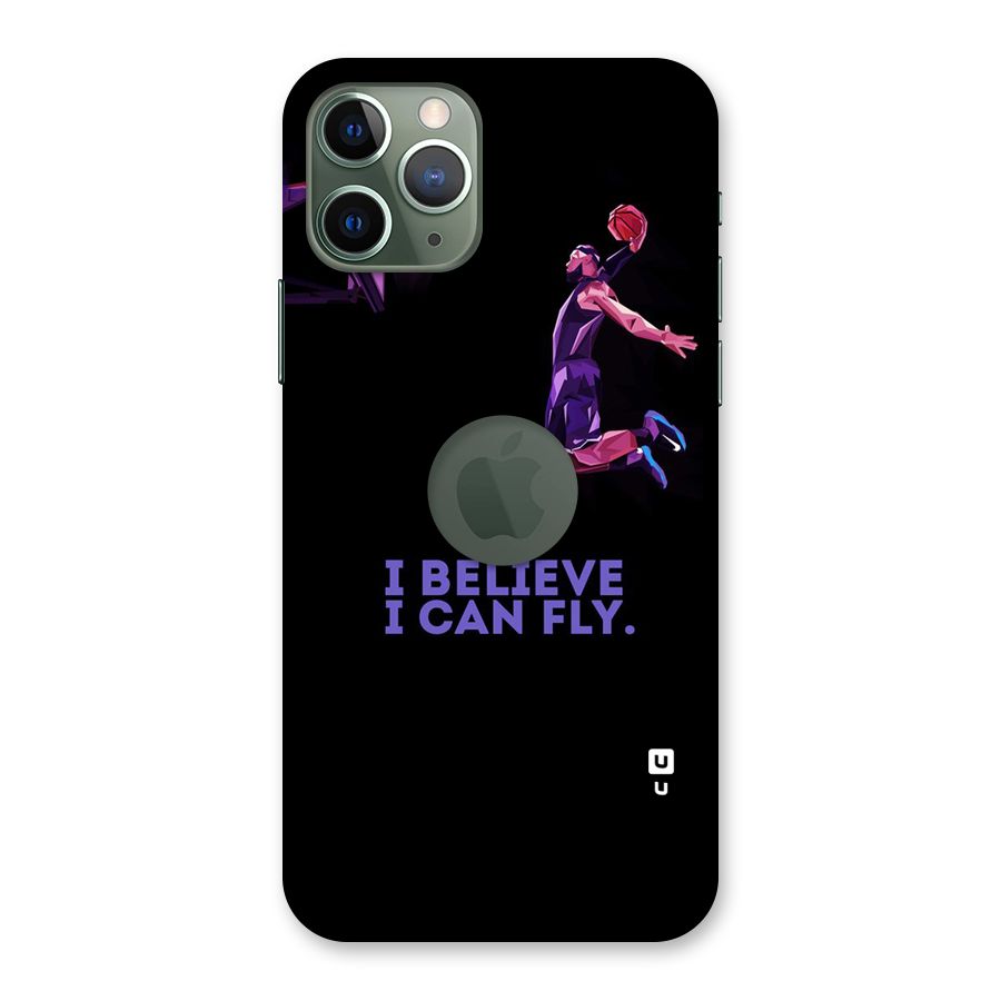 Believe And Fly Back Case for iPhone 11 Pro Logo  Cut