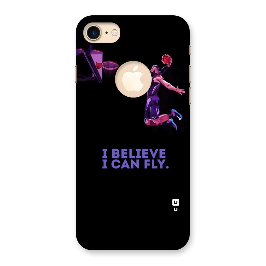 Believe And Fly Back Case for iPhone 7 Logo Cut