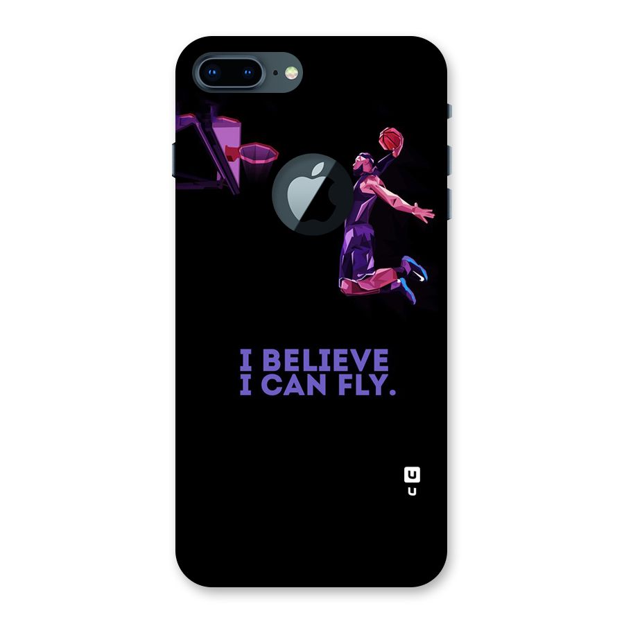 Believe And Fly Back Case for iPhone 7 Plus Logo Cut