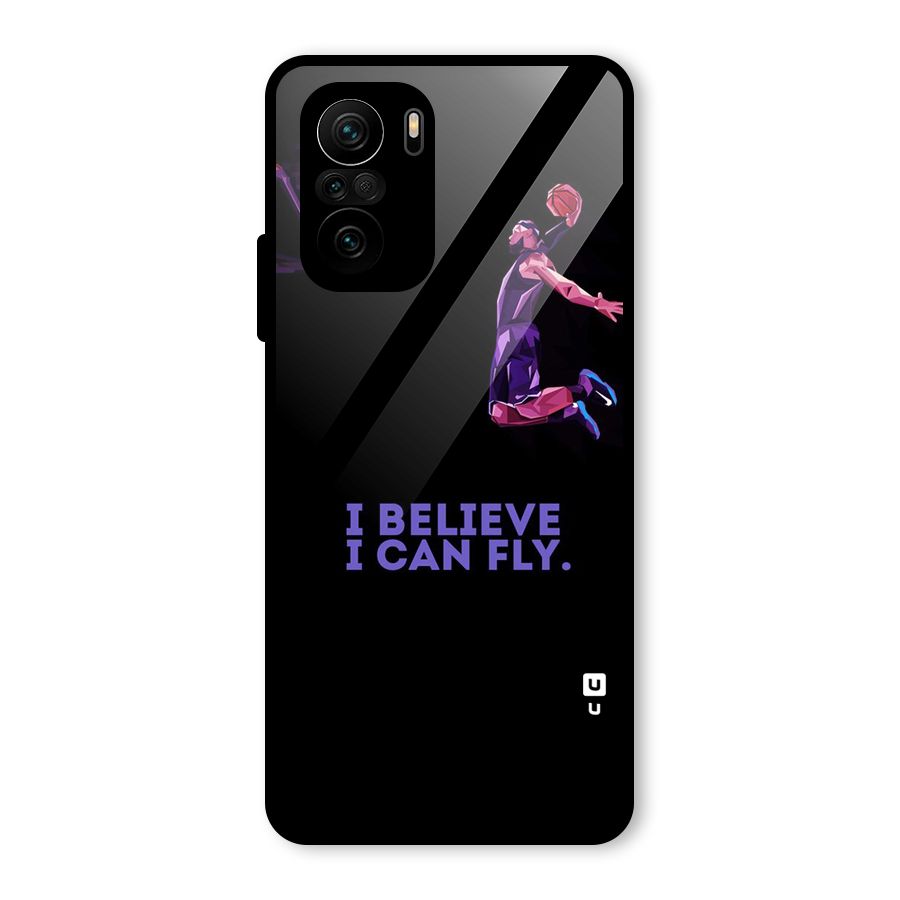 Believe And Fly Glass Back Case for Mi 11X Pro