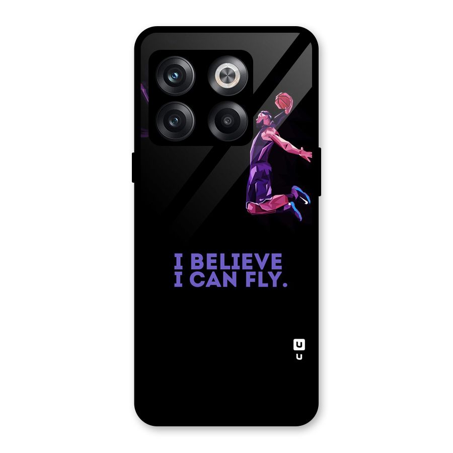 Believe And Fly Glass Back Case for OnePlus 10T