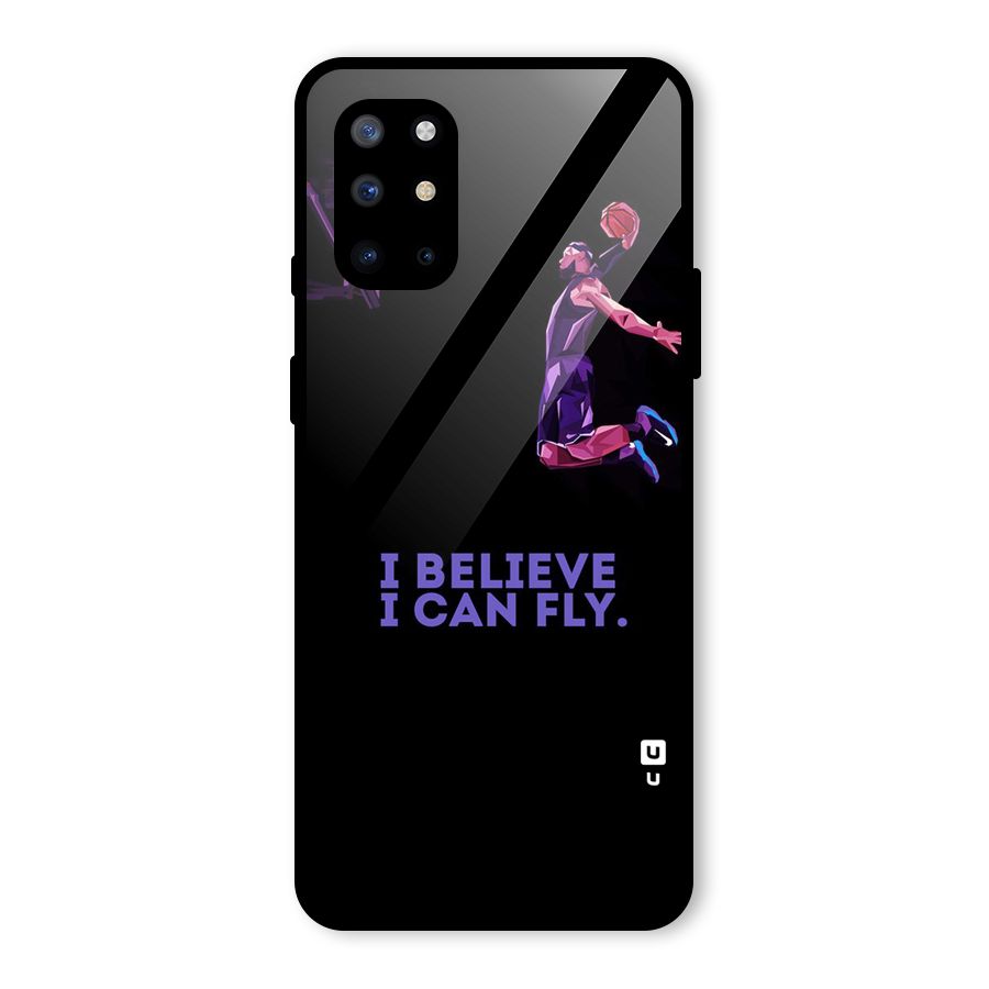 Believe And Fly Glass Back Case for OnePlus 8T