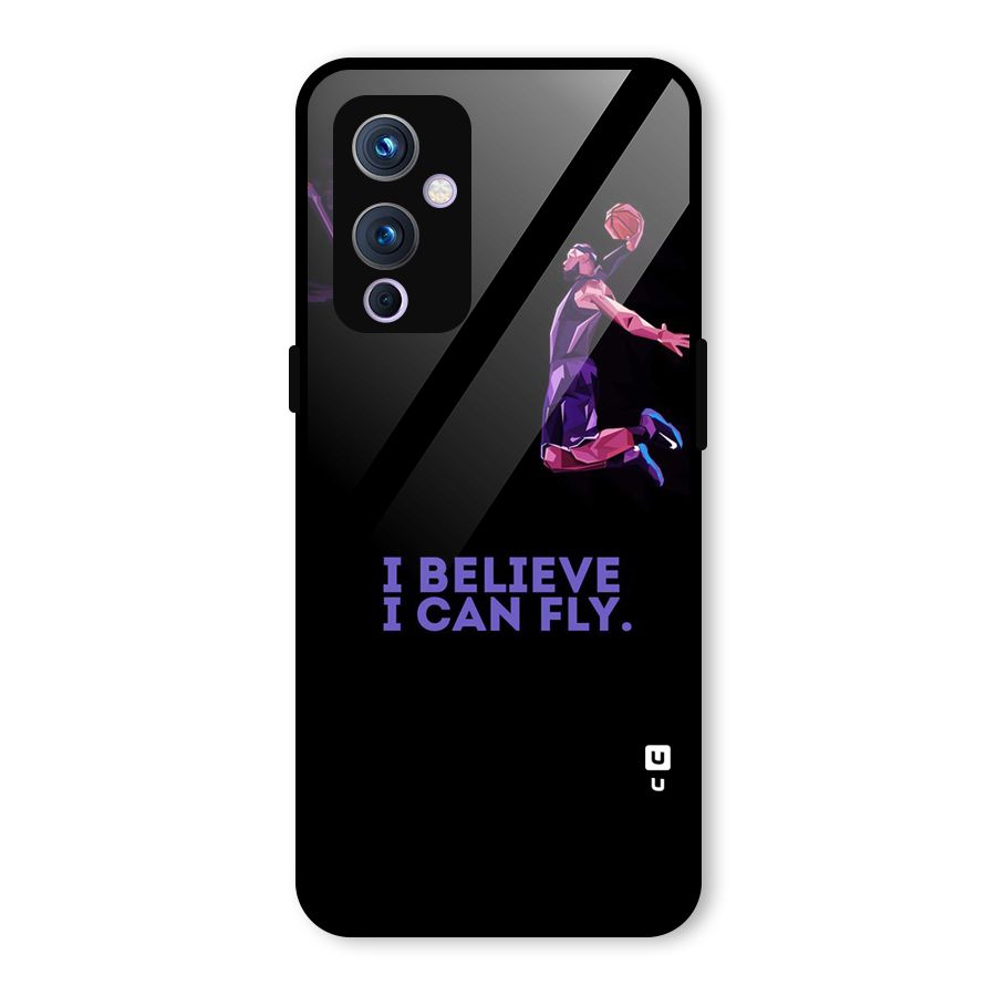 Believe And Fly Glass Back Case for OnePlus 9