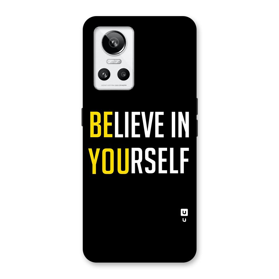 Believe In Yourself Black Back Case for Realme GT Neo 3