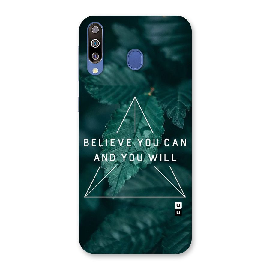 Believe You Can Motivation Back Case for Galaxy M30