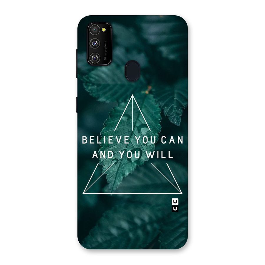 Believe You Can Motivation Back Case for Galaxy M30s