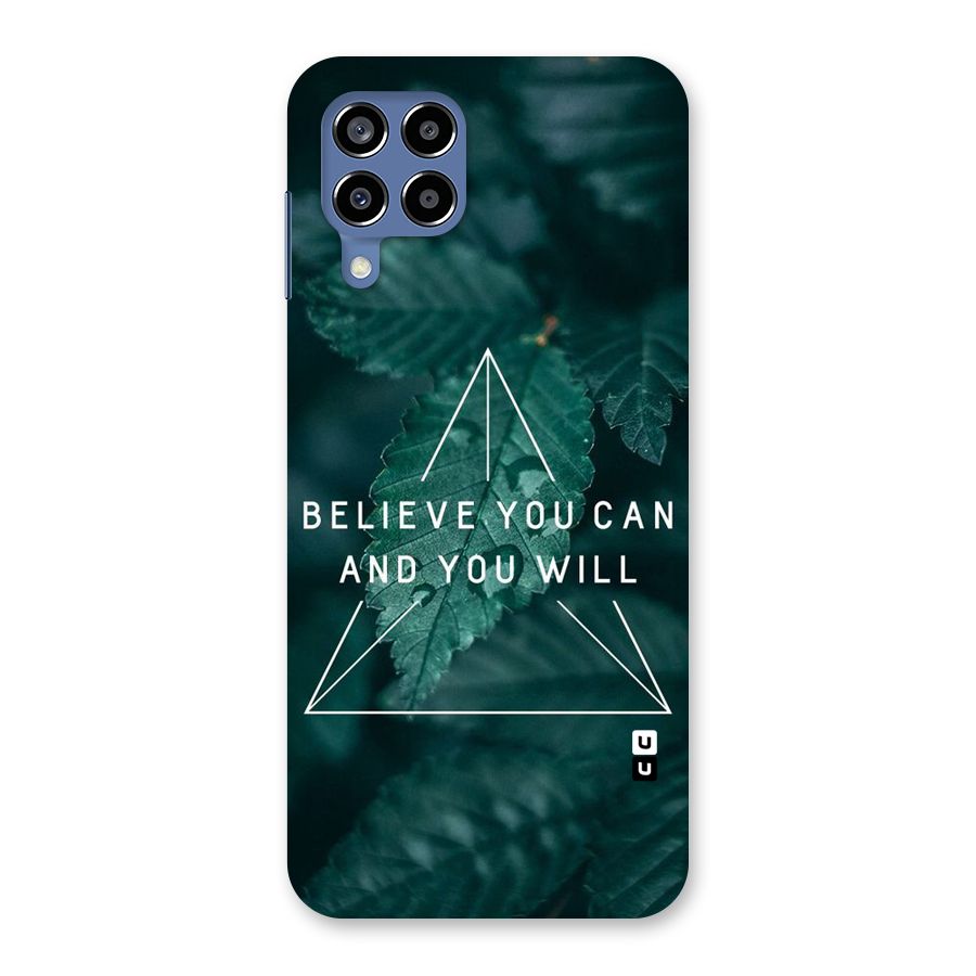 Believe You Can Motivation Back Case for Galaxy M53 5G