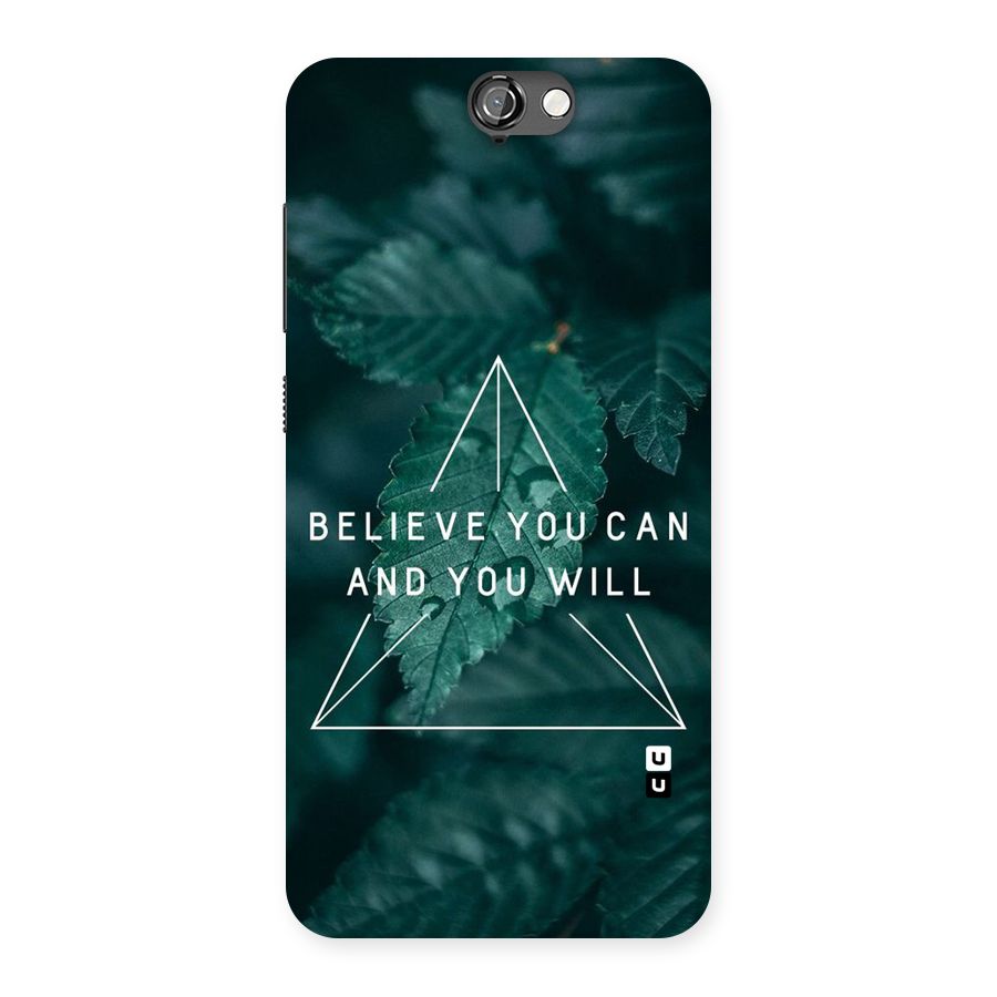 Believe You Can Motivation Back Case for HTC One A9