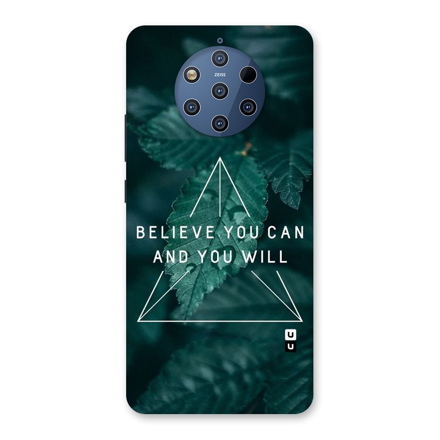Believe You Can Motivation Back Case for Nokia 9 PureView