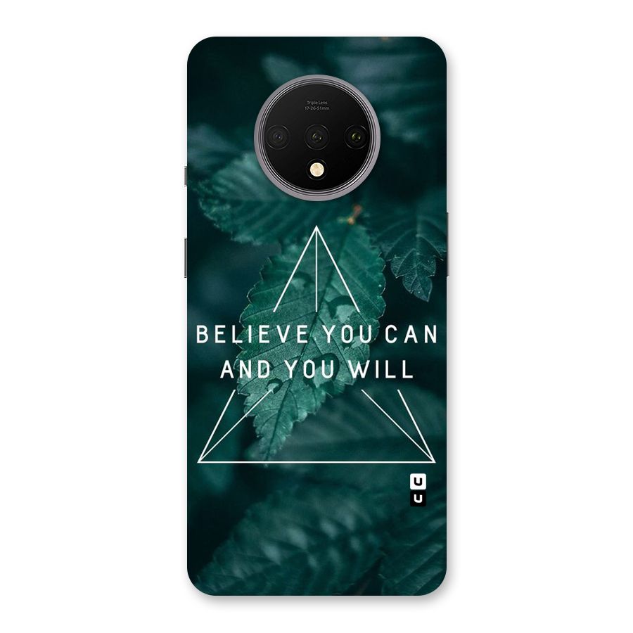 Believe You Can Motivation Back Case for OnePlus 7T