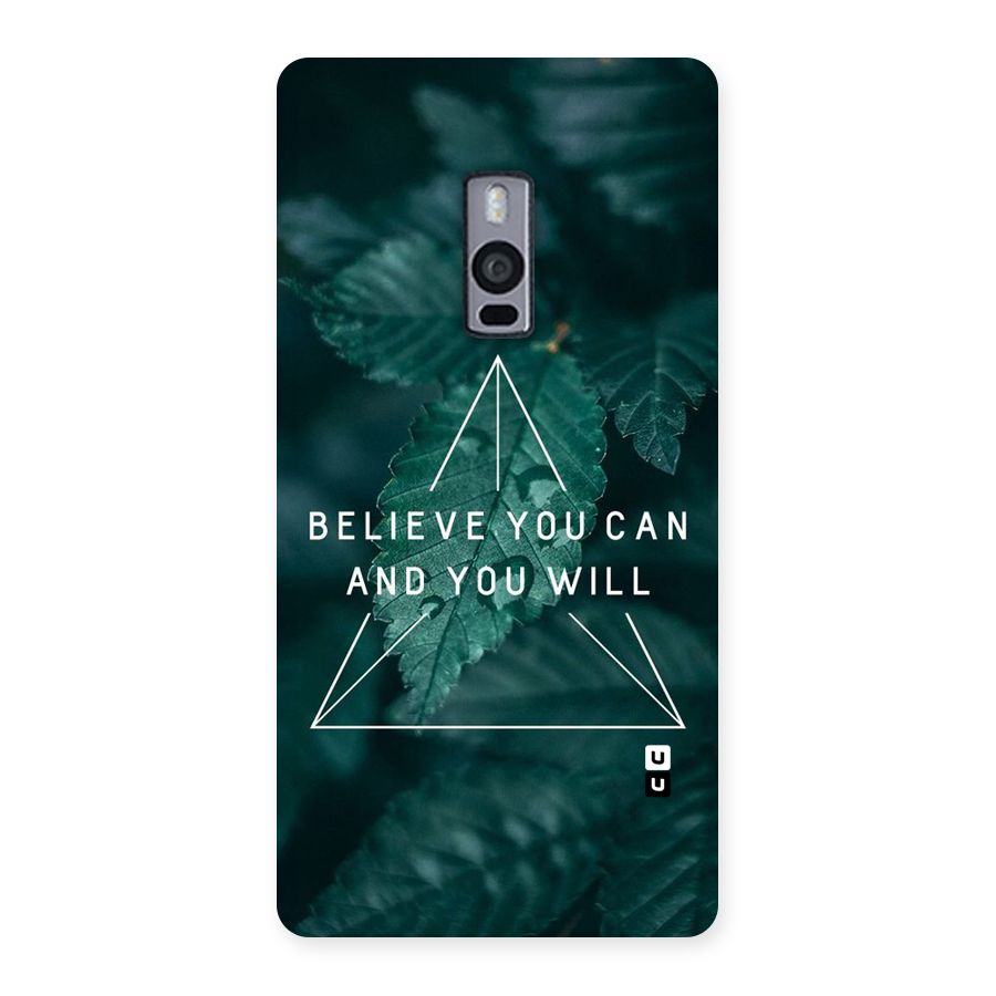 Believe You Can Motivation Back Case for OnePlus Two