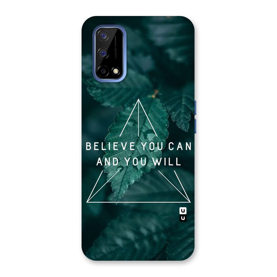 Believe You Can Motivation Back Case for Realme Narzo 30 Pro