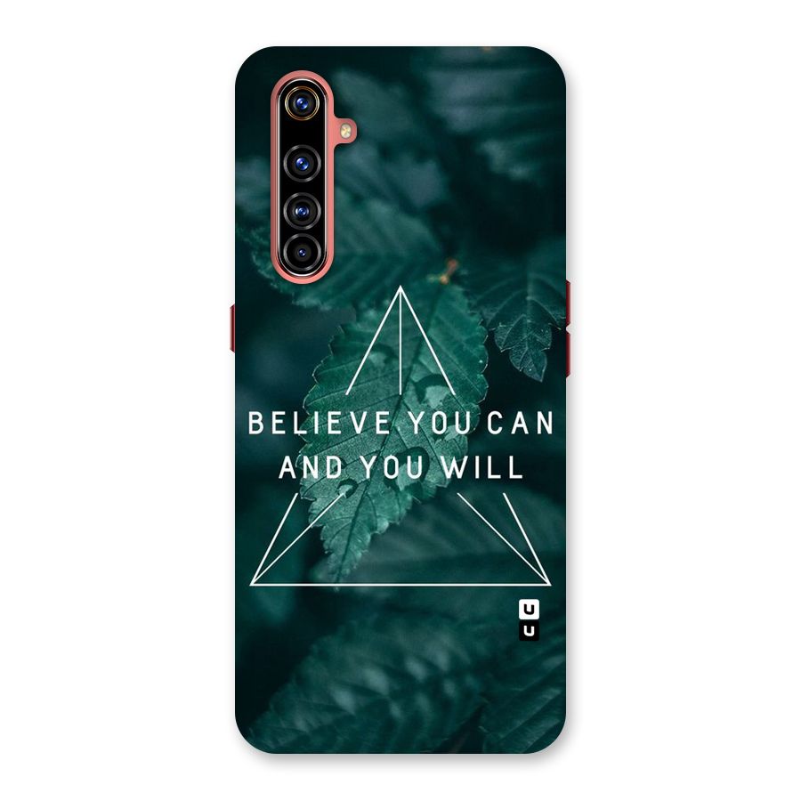 Believe You Can Motivation Back Case for Realme X50 Pro